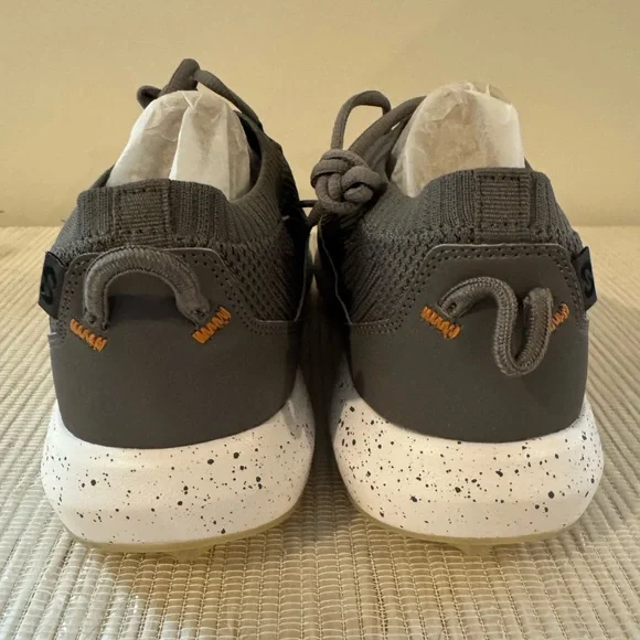 Men’s STROLL Grey / White Sport Knit Golf Shoe *New in Box! All Sizes - Picture 3 of 6